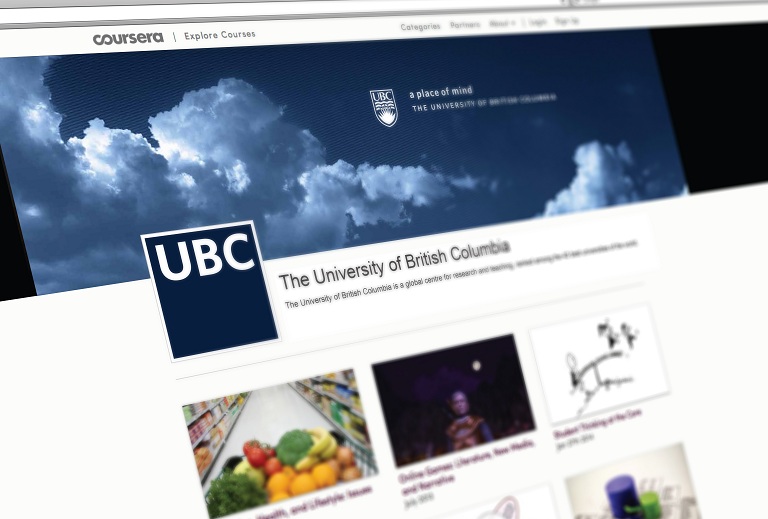 UBC/Coursera web page